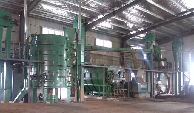 Hubei Xinhe Industrial Co., Ltd. 120 tons of cottonseed 100 tons of rapeseed pre-press workshop